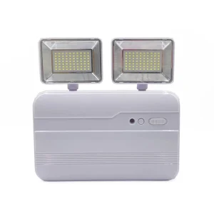 Non Maintained Folded Head LED Emergency Twin Spot Light Fire Fighting Light With Rechargeable Battery 800lm Back up 3H