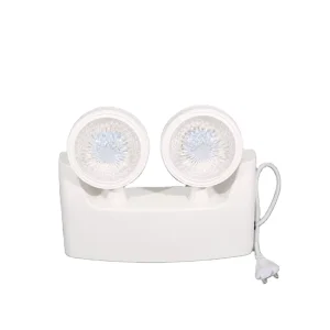Non maintained LED Emergency Dual Head Light Fire Fighting LED Emergency Light With Rechargeable Battery Surface Mounted