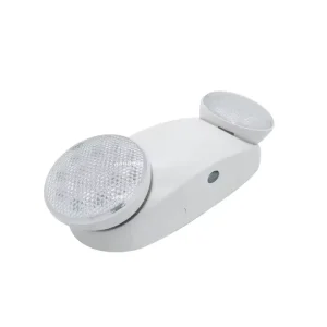Non maintained LED Emergency Dual Head Light Fire Fighting Led Emergency Light With Rechargeable Battery Indicator Test Button