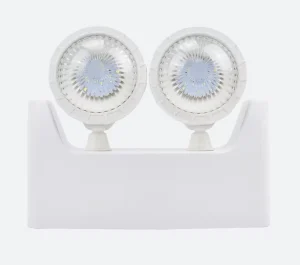 Non maintained Surface Fire Safety Exit ABS Housing Rechargeable Backup Battery Duration 3Hours Emergency LED Twin head Lights