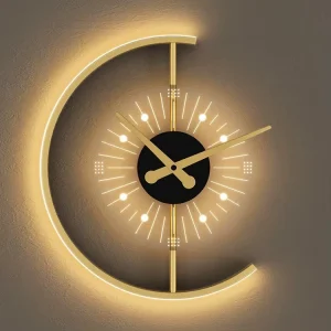 Luxury Tech Style Decorative Wall Lamp for Bedroom Living Room Creative LED Background Wall Light Iron