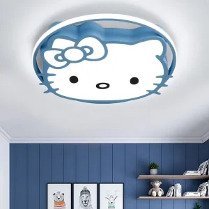 Nordic Ceiling Lamp Princess Room Decor LED Lights for Children