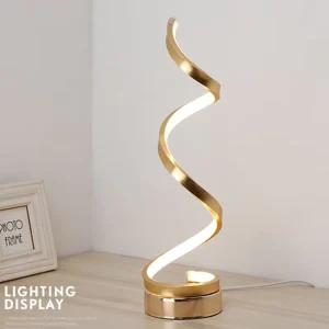 Nordic LED Hotel Desk Lamp Aluminum Table Lamp for Bedside Decor