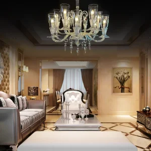 Nordic Lampshade Pendant Light Designer Light Fixture Dining Table Restaurant Crystal Chandelier Modern