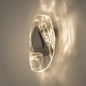 Nordic Modern Crystal Led Wall Lamp Living Room Background Light Bedroom Bedside Creative Aisle Staircase Wall Sconce Luminarias