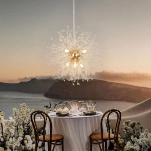 Nordic Modern Hotel Stylish Atmosphere Bedroom Restaurant Pendant Lamp Lighting Wedding Deco Chandelier