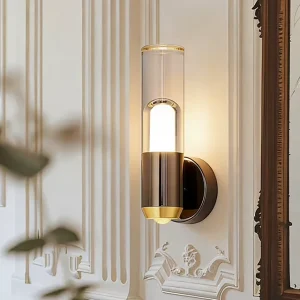 Nordic Modern LED Wall Lamp Aluminum Iron Frame Glass Ra80 3000K 6000K Color Temp Indoor Villa Living Room Bedroom Home