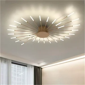 Nordic Modern Living Creative Atmosphere Light Luxury Bedroom Hotel Dining Room Chandelier