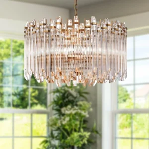 Nordic Restaurant Modern Decorative Ceiling Chandelier Room Decor Lights Crystal Pendant Light
