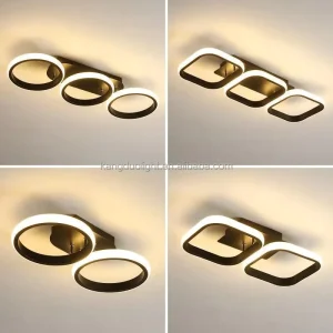Nordic Style LED Ceiling Lamp with Modern Minimalist Design for Hallway Entrance Living Room Lighting