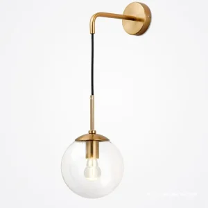 Nordic Wall Lamp Post modern Retro Fixture Creative Ironwork Minimalist Design Hallways Bedside Living Room LED Light Wall