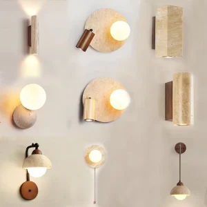 Nordic Wall Light Minimalism Contemporary Home Decoration Indoor Creative Crystal Modern Led Wall Lamps