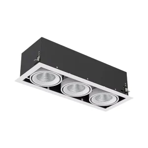 OBALS Cob Square Recessed LED Grille Strobe Slim Lights IP54 10W 20W 30W LED Fj Cruiser Ford Ranger Grille Light