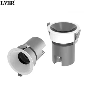 ODM OEM Waterproof IP65 Ceiling Spotlight Downlight 7W 12W 20W Aluminum Circular Point Downlight AC220V Embedded LED Downlight