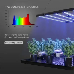 OEM 1000W 800W Dimmable LED Grow Light 3-Channel Spectrum Tuning UV IR Deep Red Flower Booster for Indoor Greenhouse