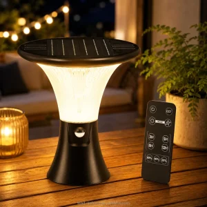OEM 50H Long Runtime Multiple Work Modes Solar Garden Pillar Light Outdoor Driveway Yard Patio Bollard Lamp