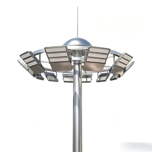OEM Custom 600W Hot Dip Galvanized High Mast Light 25m 30m LED Flood Light Airport Outdoor Lighting