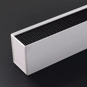 OEM Custom LED Linear Light 48W 0 10V DALI Dimmable Anti Glare Grille for School Office Project