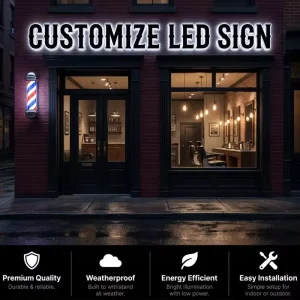 OEM Fabricante De Letreros Luminosos LED Illuminated Sign Backlit Letters Custom LED Sign for Business Outdoor