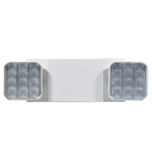 OEM High Brightness LED Emergency Light Dual Head With Battery Backup for Commercial Building Hallway Stairwell