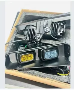 OEM IP67 Waterproof 22W Per Lamp Dual Color N2DZ 15200 A LED Grille Fog Light for Ford Bronco Replacement