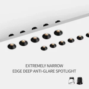 OEM Modern High CRI 3W 5W Cut Hole 25 35 45 mm Small Mini LED Ceiling Recessed Downlight Spotlight