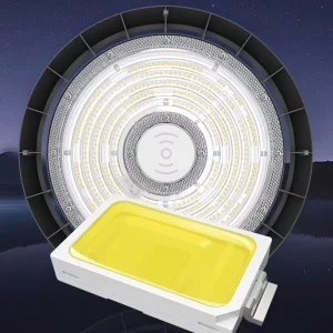 OEM ODM 160lm/w PIR Microwave Sensor Available Wet Locations Easy Wiring Access LED High Bay Lighting