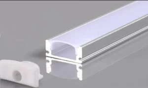 OEM ODM 17.5*7mm Aluminum Profile Bedroom Living Room Indoor LED Strip Light IP44 Rated 5-Year Warranty High CRI 90 SMD2835