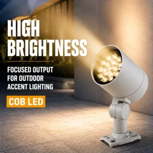 OEM ODM 3W 48W IP65 Waterproof Die Cast Aluminum Multi Function LED Flood Light for Garden Courtyard and Villa Lighting