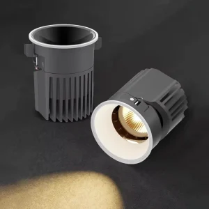 OEM ODM Aluminum Profile Bridgelux LED Dimmable 15W 30W Indoor Hotel Project Recessed Spotlight