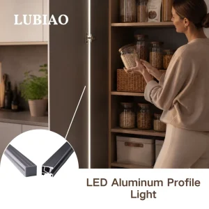 OEM ODM Cabinet Lighting System Custom Voltage LED Aluminum Profile Light for Dressing Room Furniture Projects YB1022 45