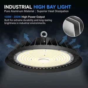 OEM ODM Flicker Free High Power 240W IP65 Warehouse Light for Production Line
