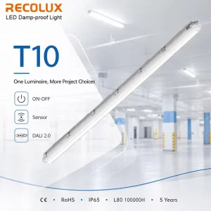 OEM ODM LED Tri Proof Light Supplier 180lm W IP65 Waterproof Fixture for Industrial Projects
