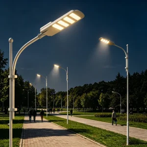 OEM ODM Outdoor Aluminum IP65 Waterproof SMD LED Street Light for Urban Road & Cross-Border Highway Lights
