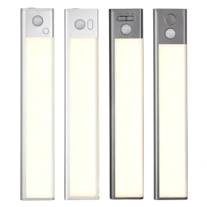 OEM Rechargeable 5V LED PIR Motion Sensor Cabinet Light with Remote Control Waterproof Portable Wireless for Kitchen Closet