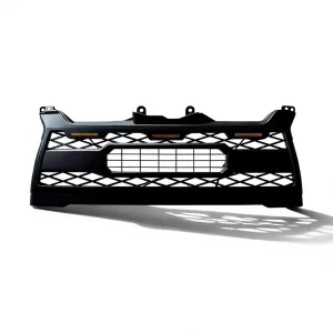 OEM Weather Resistant Front Bumper Grille Car Grille Mesh for Toyota Hiace With LED Lights