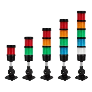ONN M4F Logo Customized Multicolor LED Signal Tower Light Modular Design Diameter 60/70mm CNC Industrial LED Indicator Lights