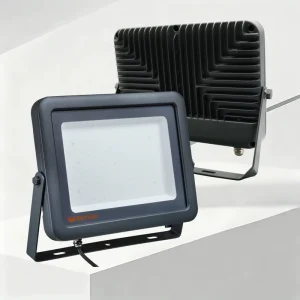 OUTLUX E028 SKYLINE 100W IP65 LED Flood Light 120 Beam Angle 6500K (3000K 5000K Optional) Aluminum Construction 3 Year