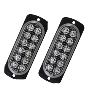 OWN FACTORY New Condition Truck Traffic Green LED Strobe Warning Light Bar 12 24V Emergency Beacon Flashing Lights 25W 6000