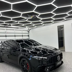 Office High Lumen DIY Assembly Hexagon Lighting Garage Lights Honeycomb Light Hexagonal LED Lighting for Auto Shop