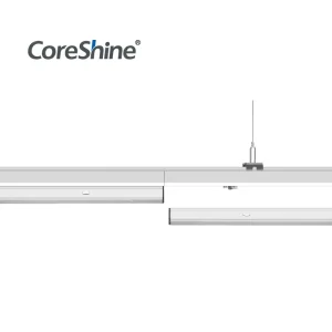 Office Lights Pendant Tube Dimmable 50w Linear Lamp Linkable LED Batten Light