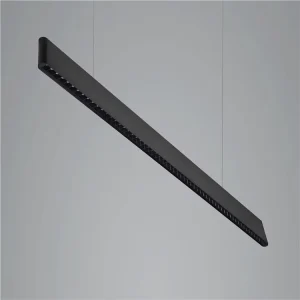 Office Modern LED Lighting Slim LED Batten Lamp Hanging Pendant Strip Line Linear Chandelier