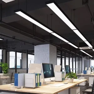 Office Use Led 20w 1500mm 1800mm Suspended Hanging Ceiling High Bay Modern Led Pendant Linear light