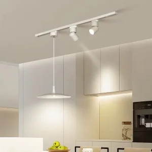 Omni Directional Rotating COB LED Track Spotlight Surface Mounted Household Living Room Background Wall Fill Smart Little Hill