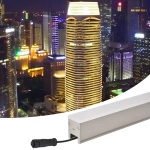 One Stop Architectural Lighting Project Outdoor Embedded Linear Wall LED Light Recessed Building Facade Lamp