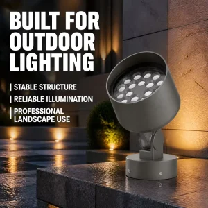 Outdoor 18W 24W 36W High Bright LED Landscape Spot Light with AC Input for Commercial Centers & Gardens IP67 Rating
