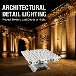 Outdoor 432W Building Facade Architectural Landscape Garden Park Bridge Hotel Exterior Light High Power Flood Light
