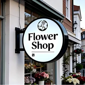 Outdoor Advertising Hanging Sign Double Sides Advertising 3D LED Acrylic Light Box