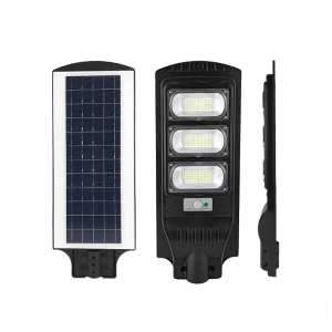 Outdoor All in One Solar Street Light Brightness Streetlight ABS Lamp IP65 Solar Lights LED Lighting For Road Garden 50W-250W