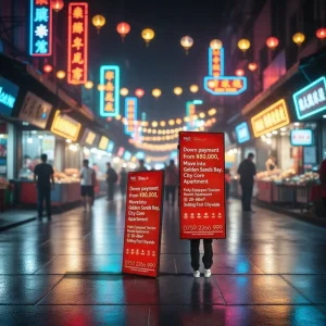Outdoor Aluminum Frame Portable High Brightness Energy-saving LED Screen Rectangle Light Box for Advertising